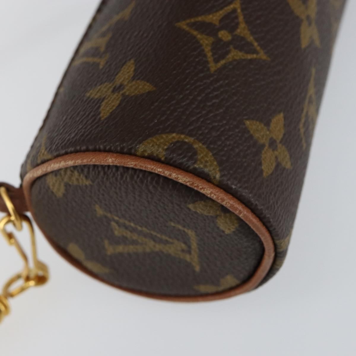 Louis Vuitton Papillon Pochette Monogram Canvas Brown Canvas Clutche & Pouche Bag (Pre-Owned)