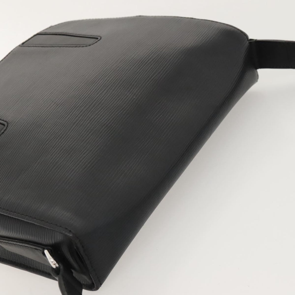 Louis Vuitton Harrington Messenger Bag Epi Leather Black Leather Shoulder Bag Bag (Pre-Owned)