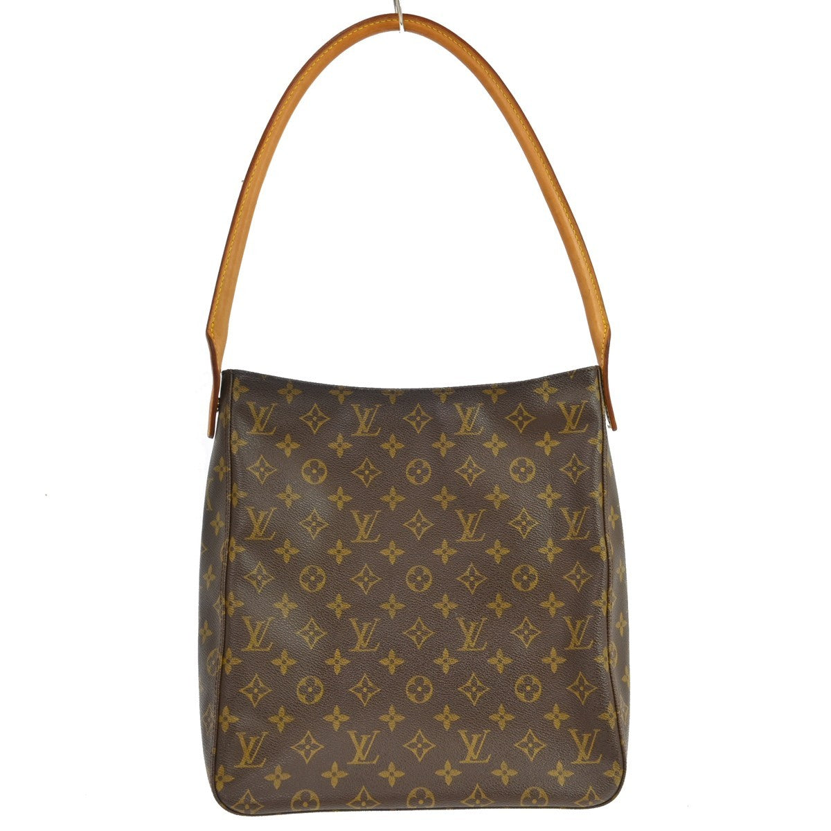 Louis Vuitton Monogram Looping Handbag Monogram Canvas Brown Canvas Shoulder Bag Bag (Pre-Owned)