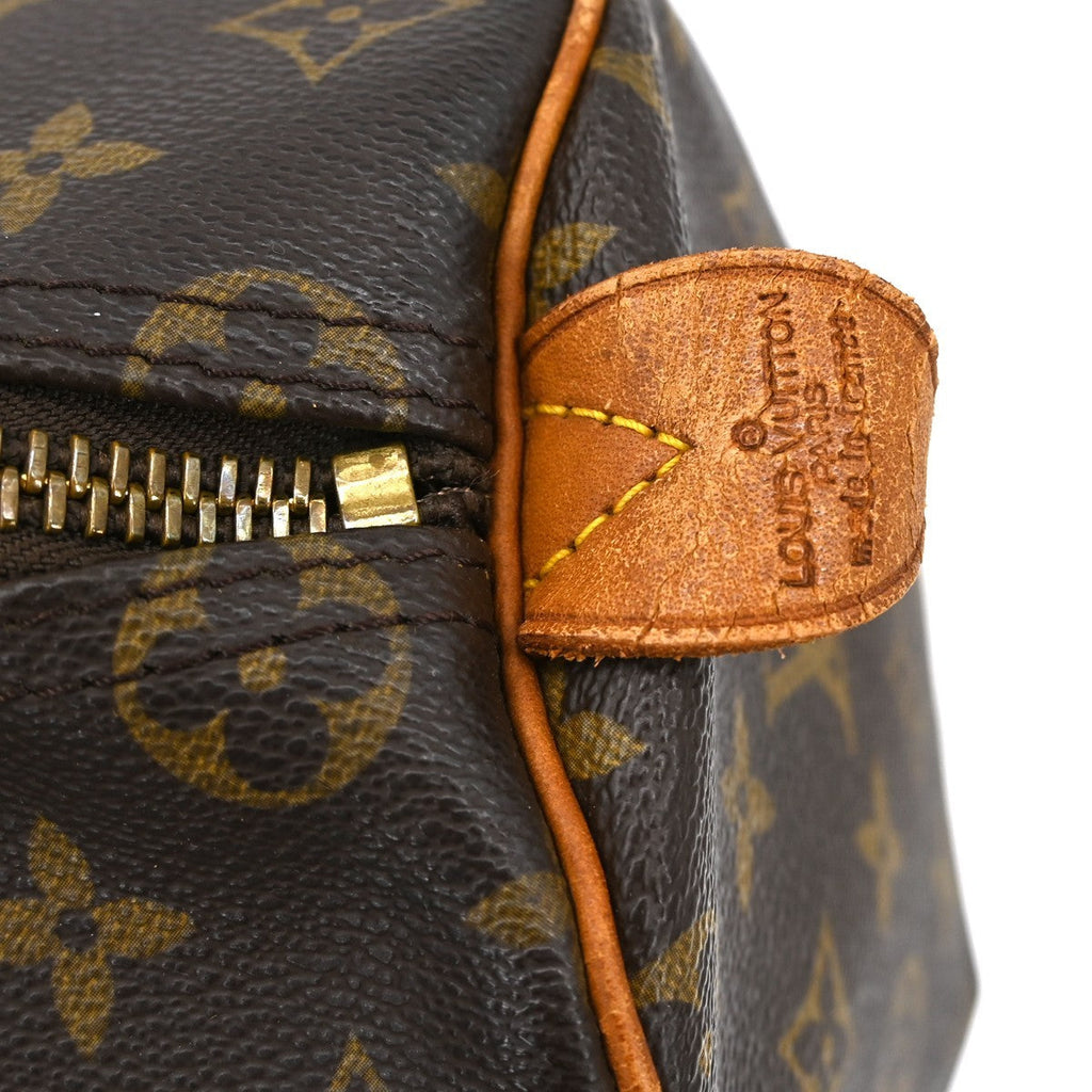 Louis Vuitton Keepall Bag Monogram Canvas Brown Canvas Travel Bag Bag (Pre-Owned)