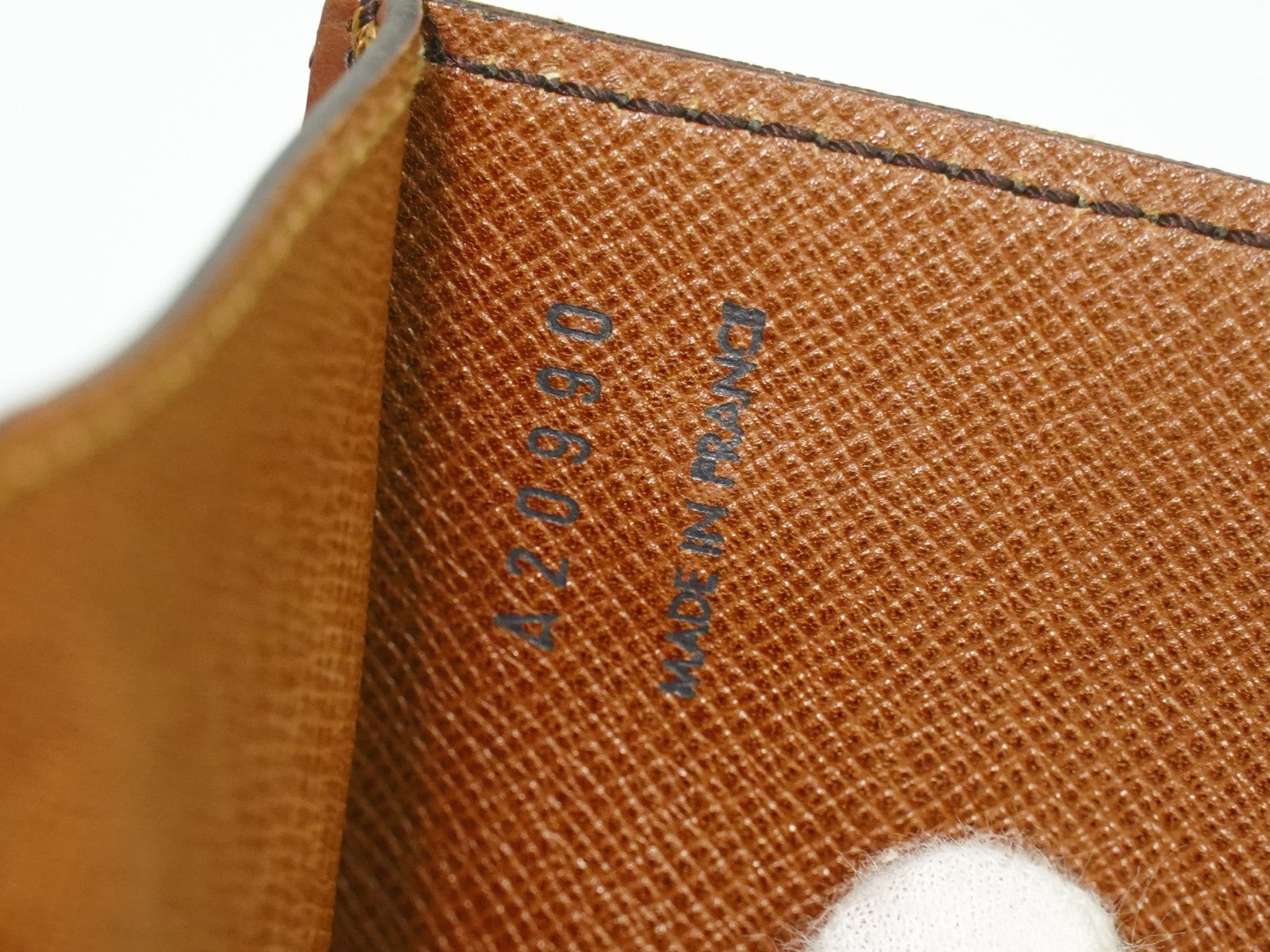 Louis Vuitton Monceau Handbag Monogram Canvas Brown Canvas Handbag (Pre-Owned)