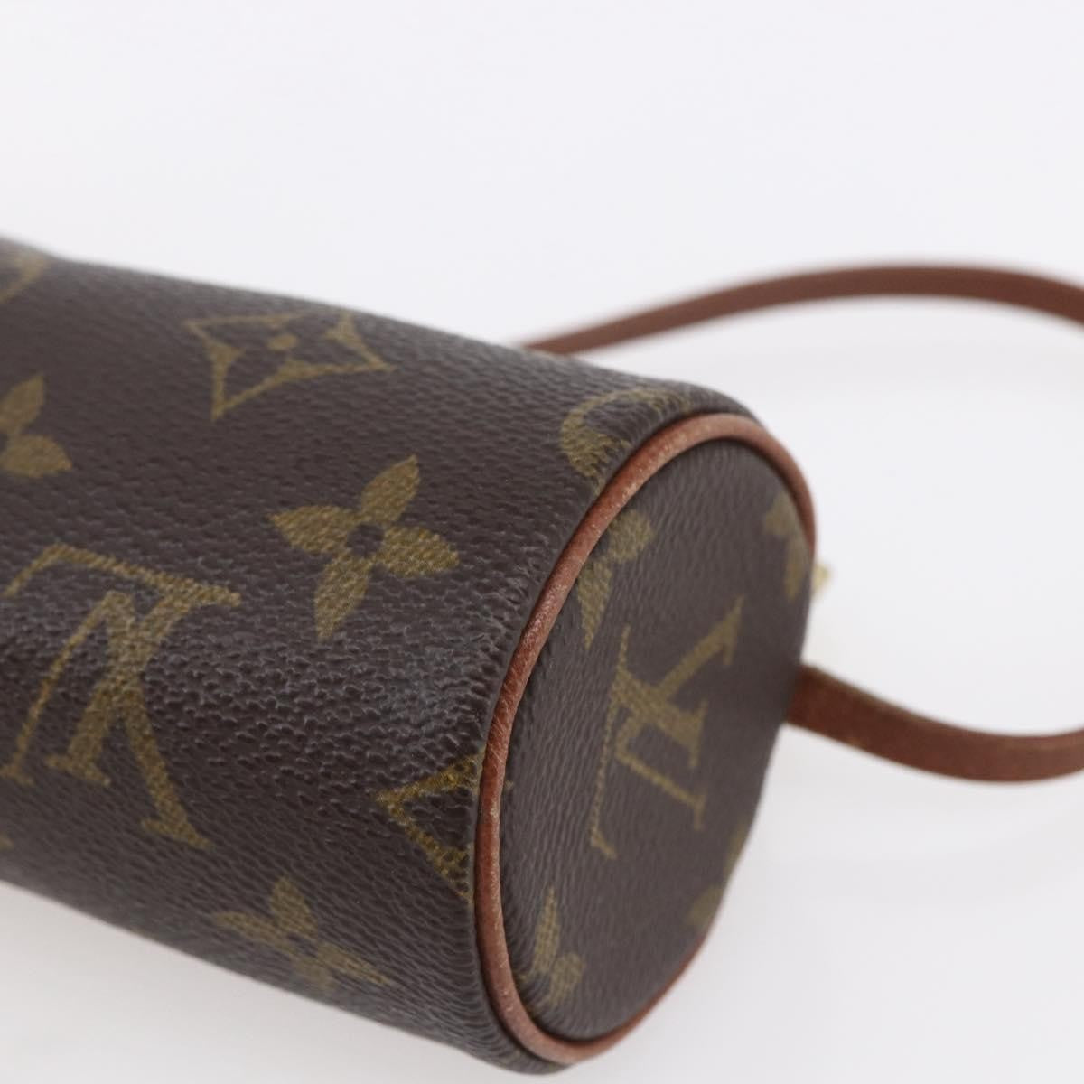 Louis Vuitton Papillon Pochette Monogram Canvas Brown Canvas Clutche & Pouche Bag (Pre-Owned)
