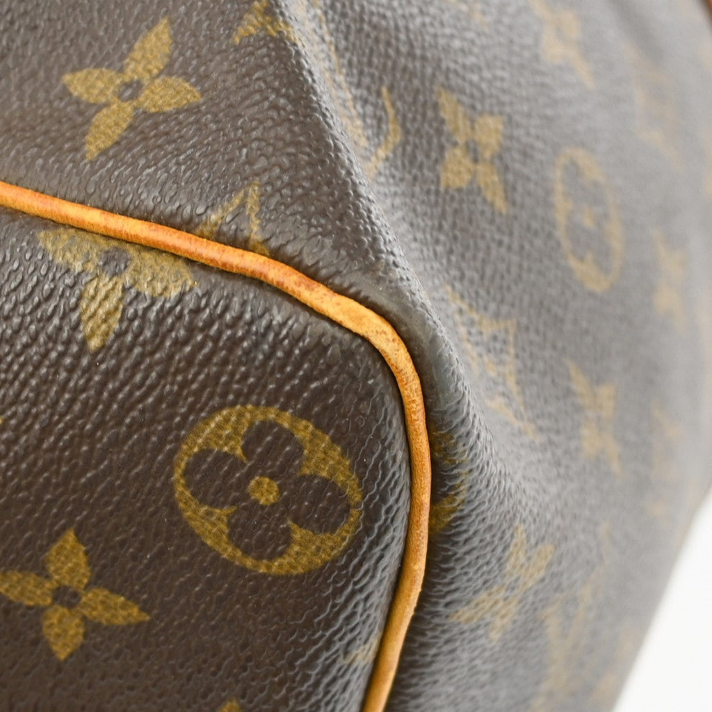 Louis Vuitton Keepall Bag Monogram Canvas Brown Canvas Travel Bag Bag (Pre-Owned)
