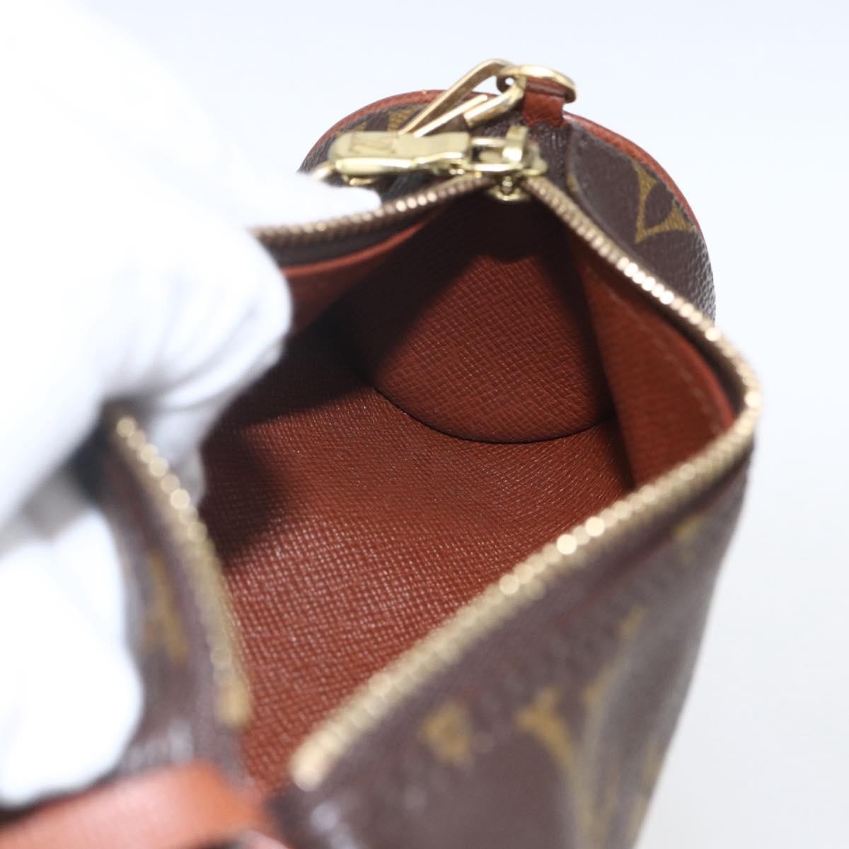 Louis Vuitton Papillon Pochette Monogram Canvas Brown Canvas Clutche & Pouche Bag (Pre-Owned)