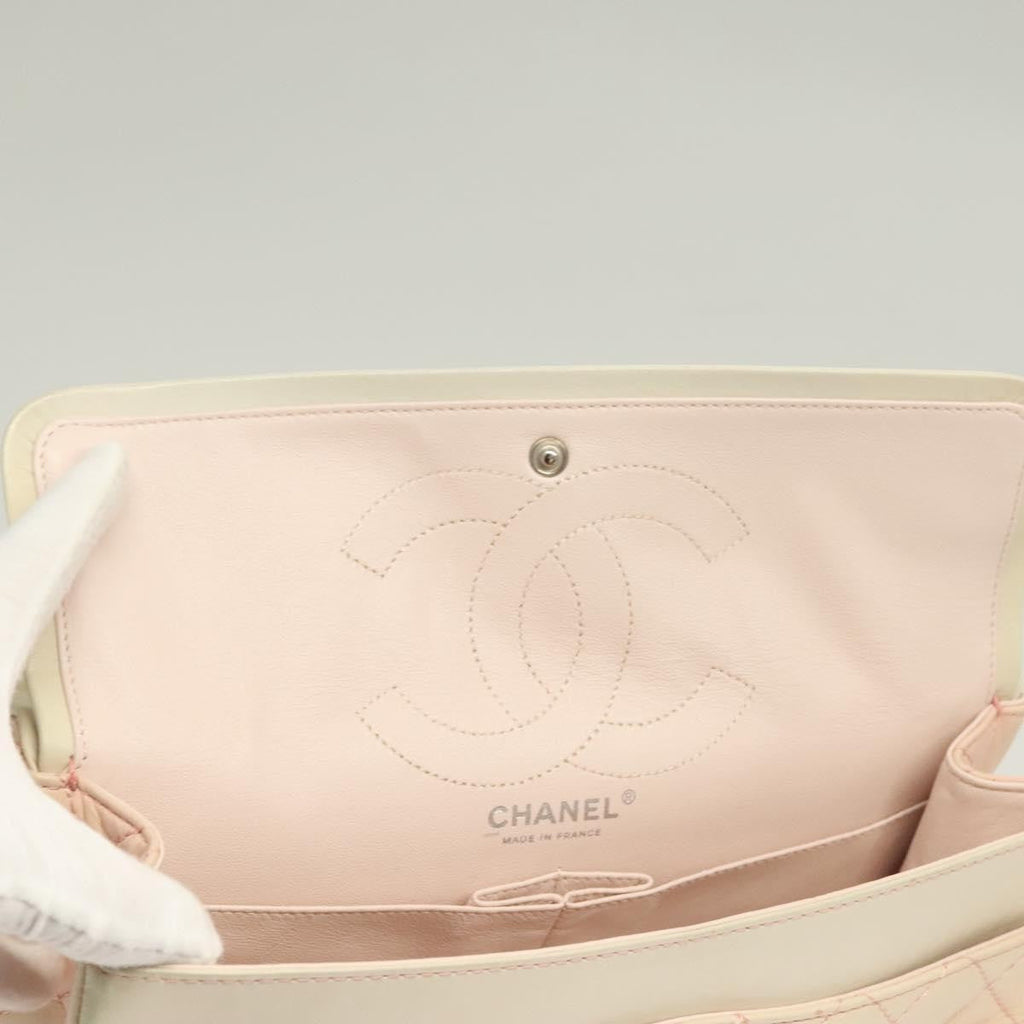 Chanel Reissue 2.55 Flap Bag Quilted Calfskin Pink Lamb_Skin Bag (Pre-Owned)