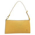 Louis Vuitton Pochette Accessoires Epi Leather Yellow Leather Clutche & Pouche Bag (Pre-Owned)