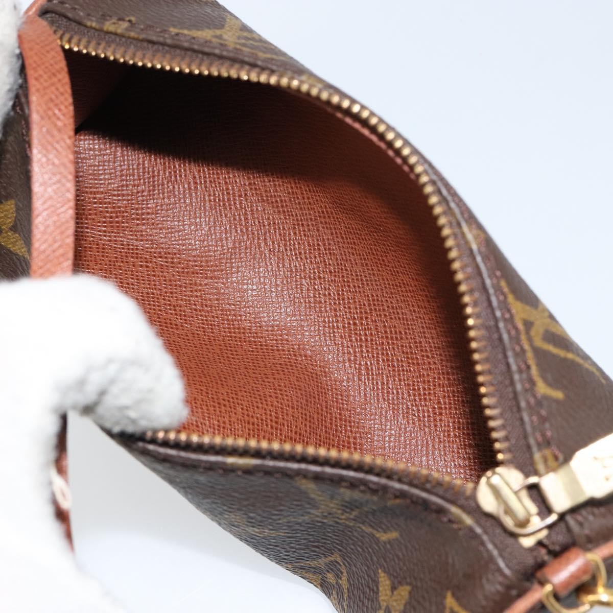 Louis Vuitton Papillon Pochette Monogram Canvas Brown Canvas Clutche & Pouche Bag (Pre-Owned)