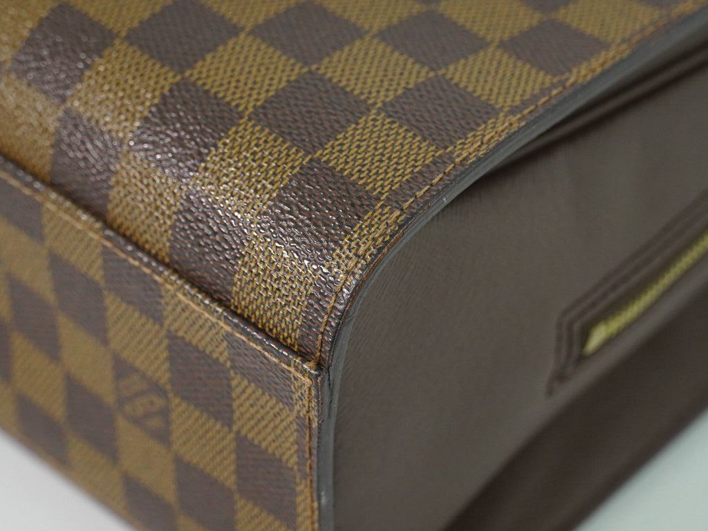 Louis Vuitton Triana Bag Damier Brown Canvas Handbag (Pre-Owned)