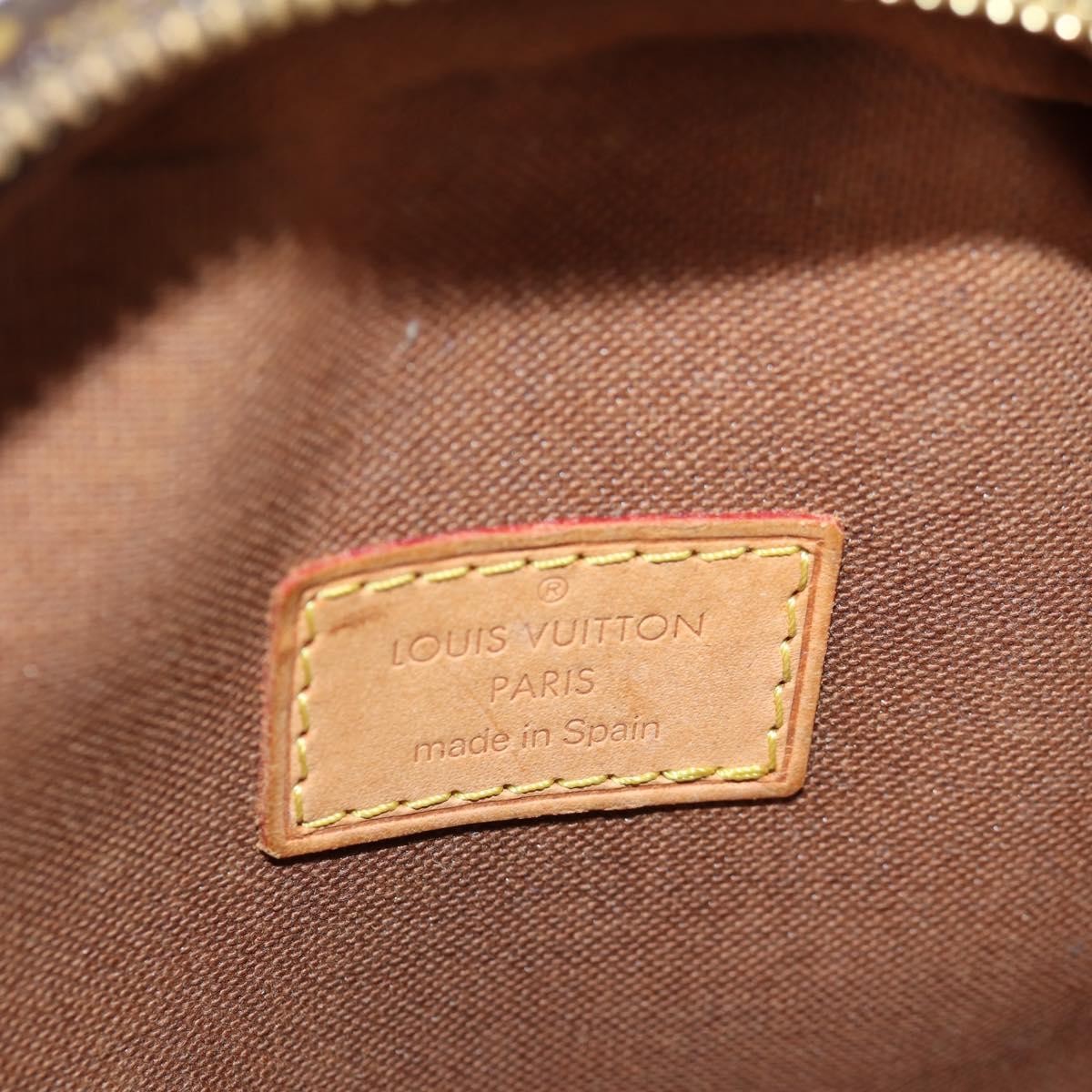 Louis Vuitton Pochette Gange Monogram Canvas Brown Canvas Bag (Pre-Owned)