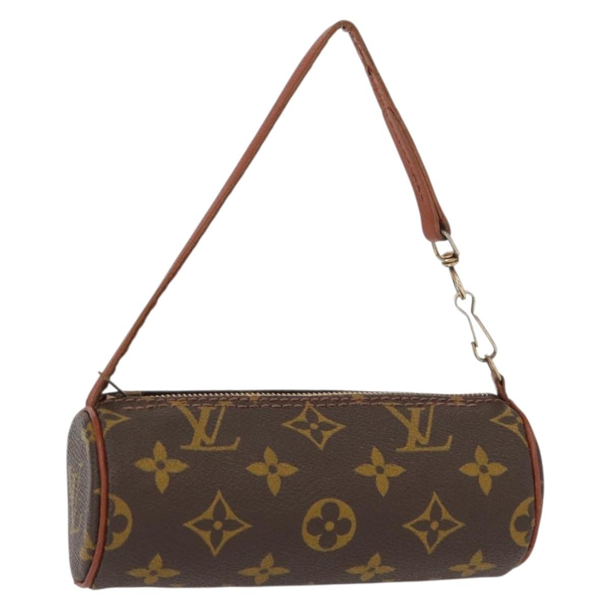 Louis Vuitton Papillon Pochette Monogram Canvas Brown Canvas Clutche & Pouche Bag (Pre-Owned)