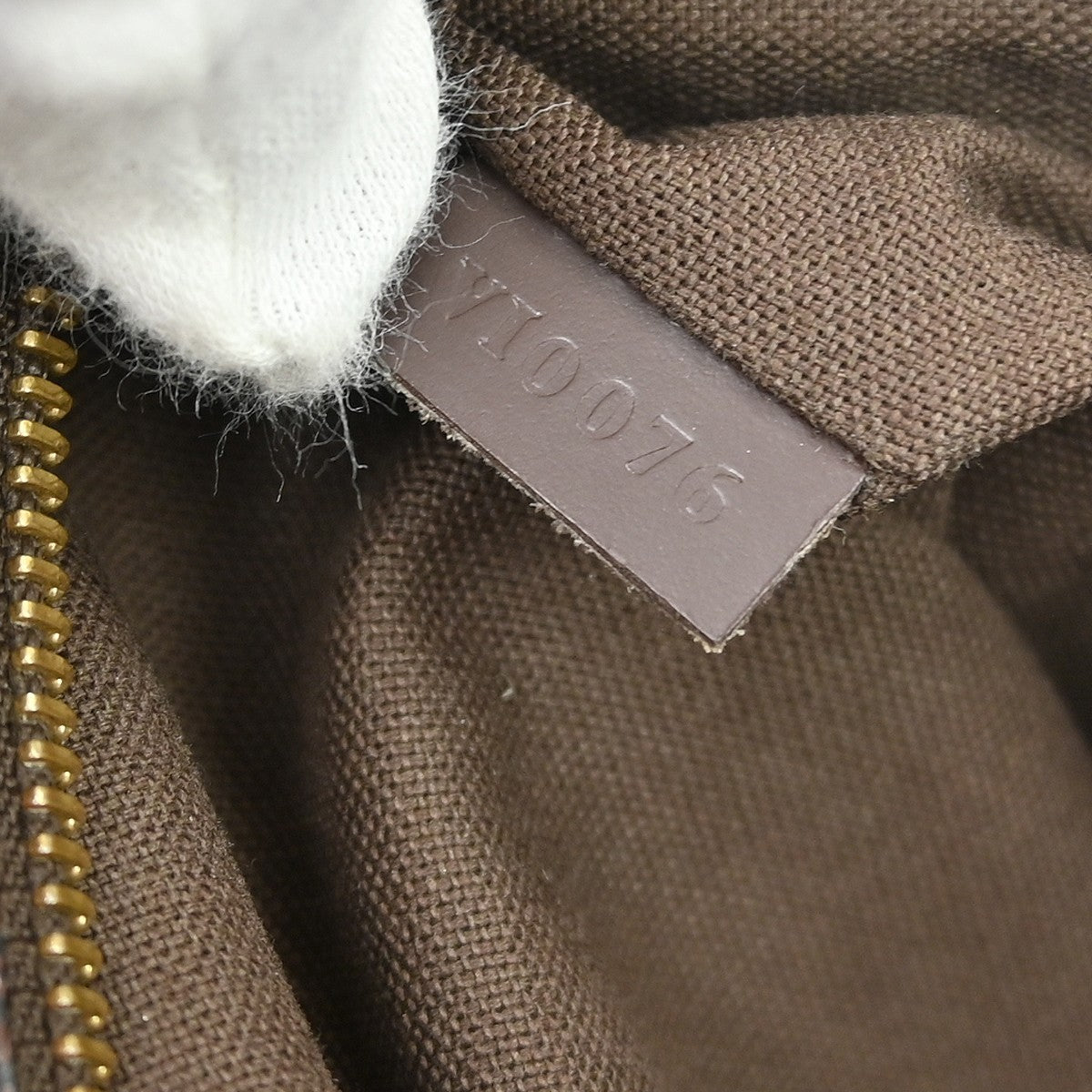Louis Vuitton Melville Messenger Bag Damier Brown Canvas Shoulder Bag Bag (Pre-Owned)