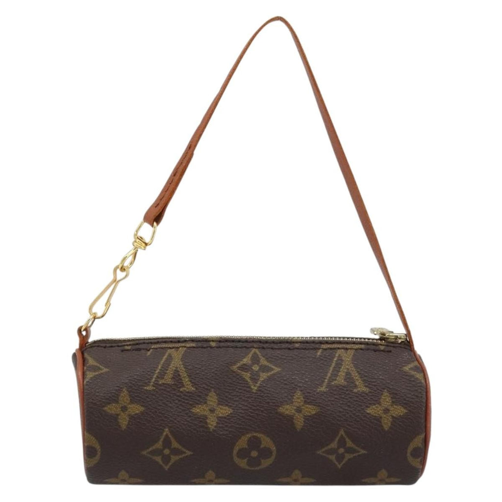 Louis Vuitton Papillon Pochette Monogram Canvas Brown Canvas Clutche & Pouche Bag (Pre-Owned)