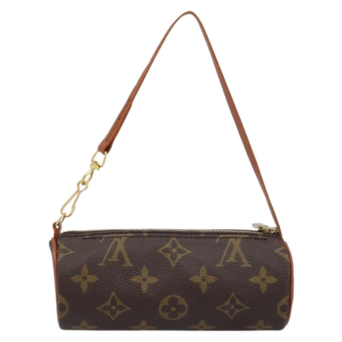 Louis Vuitton Papillon Pochette Monogram Canvas Brown Canvas Clutche & Pouche Bag (Pre-Owned)