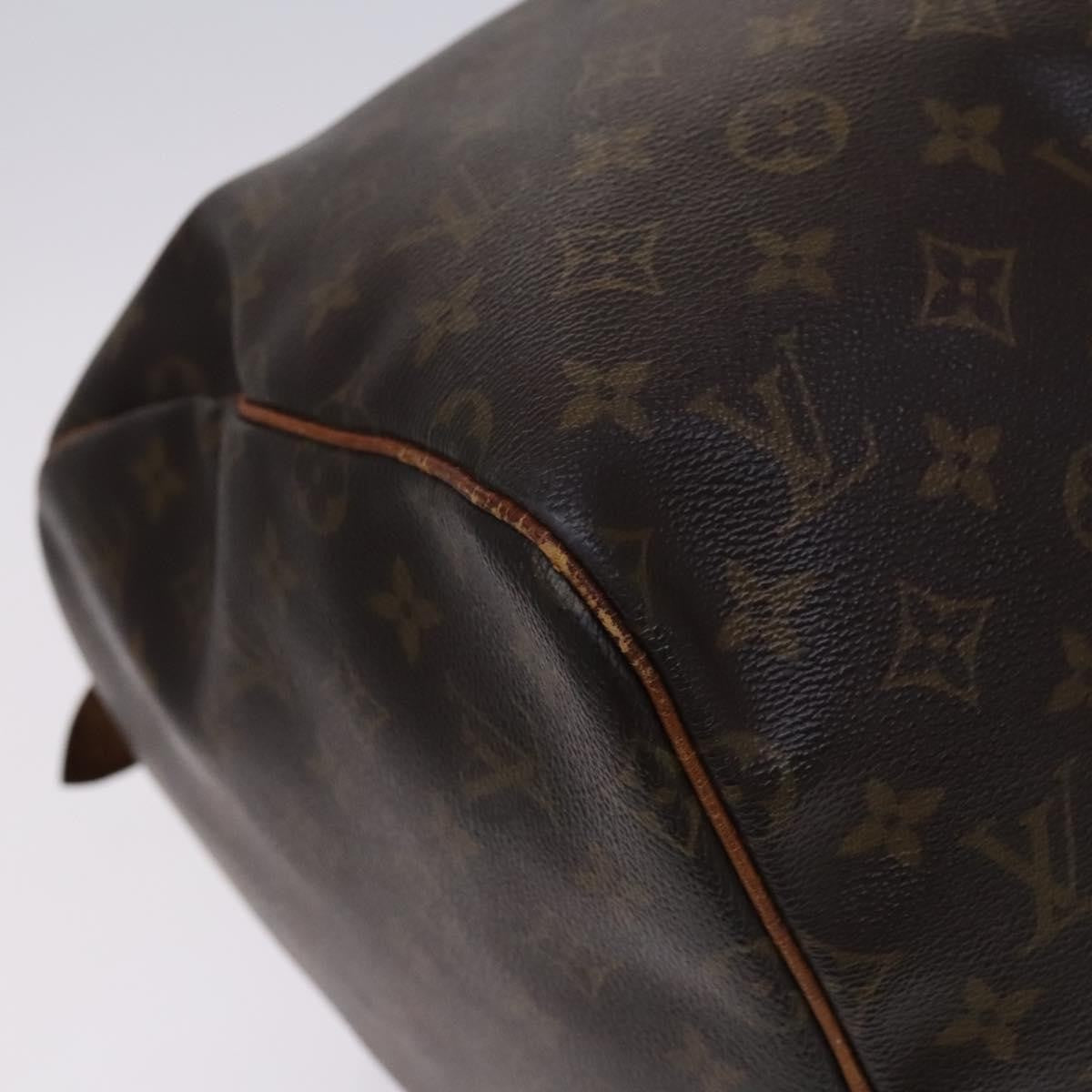 Louis Vuitton Keepall Bag Monogram Canvas Brown Canvas Travel Bag Bag (Pre-Owned)
