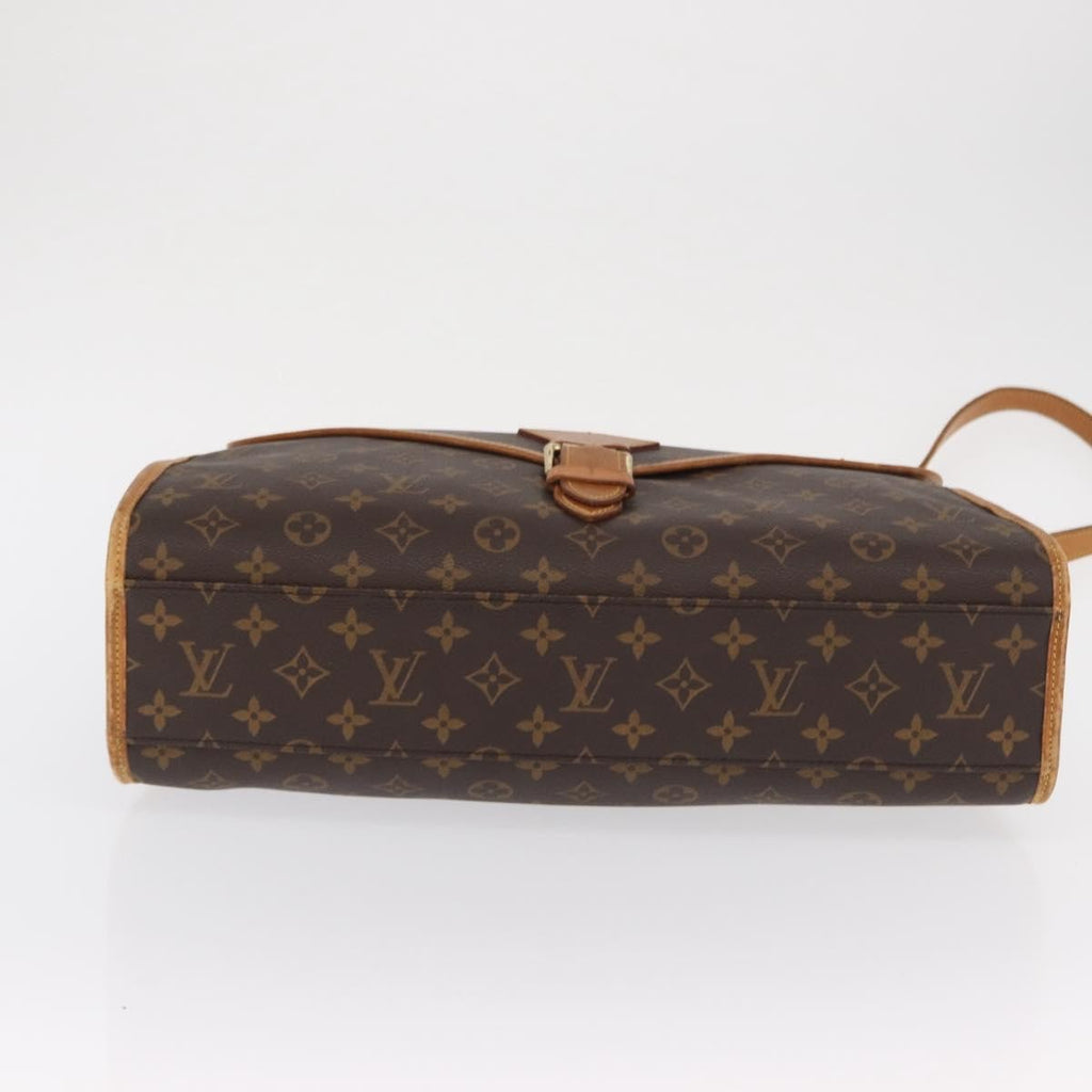 Louis Vuitton Beverly Briefcase Monogram Canvas Brown Canvas Briefcase Bag (Pre-Owned)