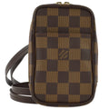 Louis Vuitton Etui Okapi Camera Case Damier Brown Canvas Clutche & Pouche Bag (Pre-Owned)