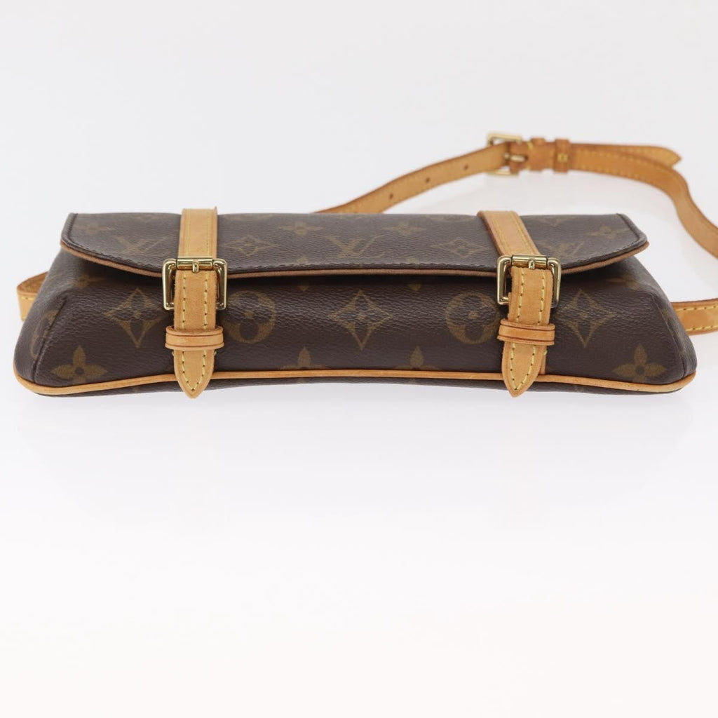 Louis Vuitton Marelle Waist Bag Monogram Canvas Brown Canvas Clutche & Pouche Bag (Pre-Owned)