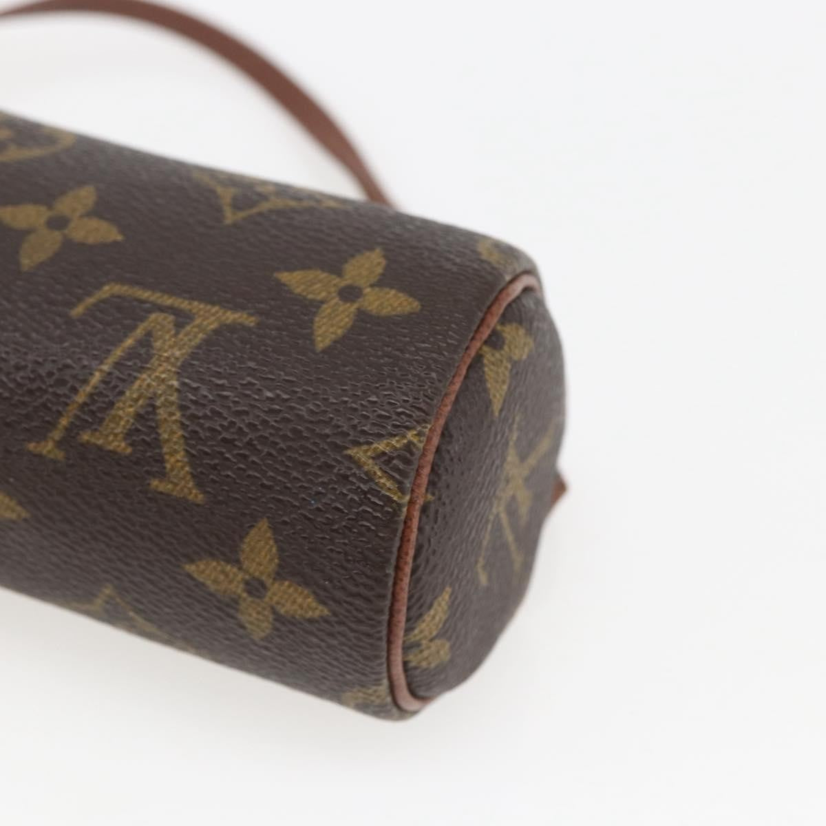 Louis Vuitton Papillon Pochette Monogram Canvas Brown Canvas Clutche & Pouche Bag (Pre-Owned)
