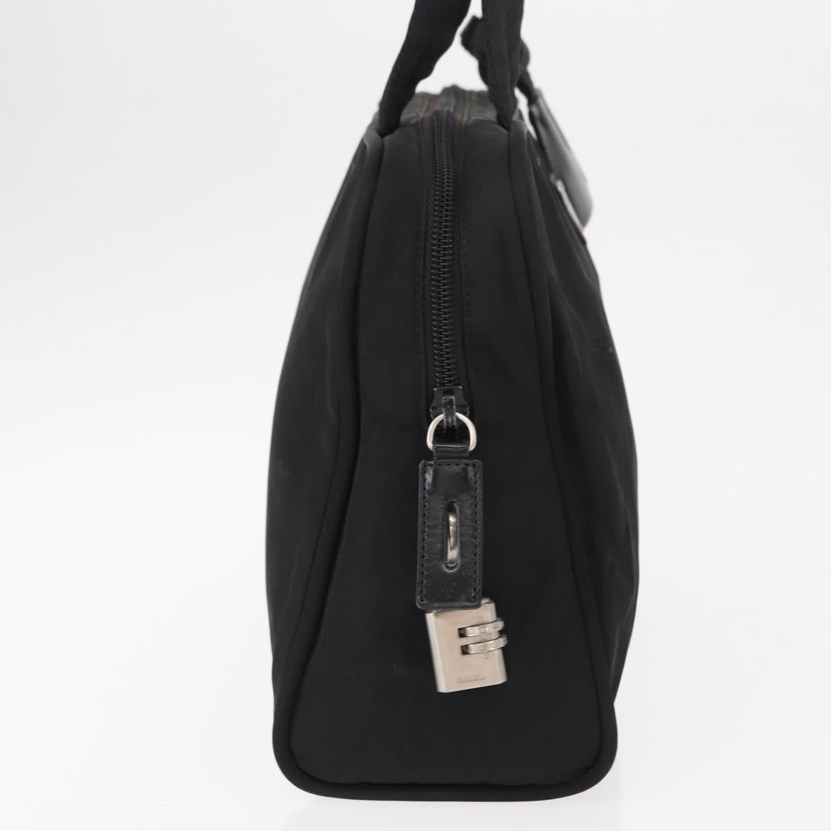 Prada Bowling Shoulder Bag Tessuto Black Nylon Shoulder Bag Bag (Pre-Owned)