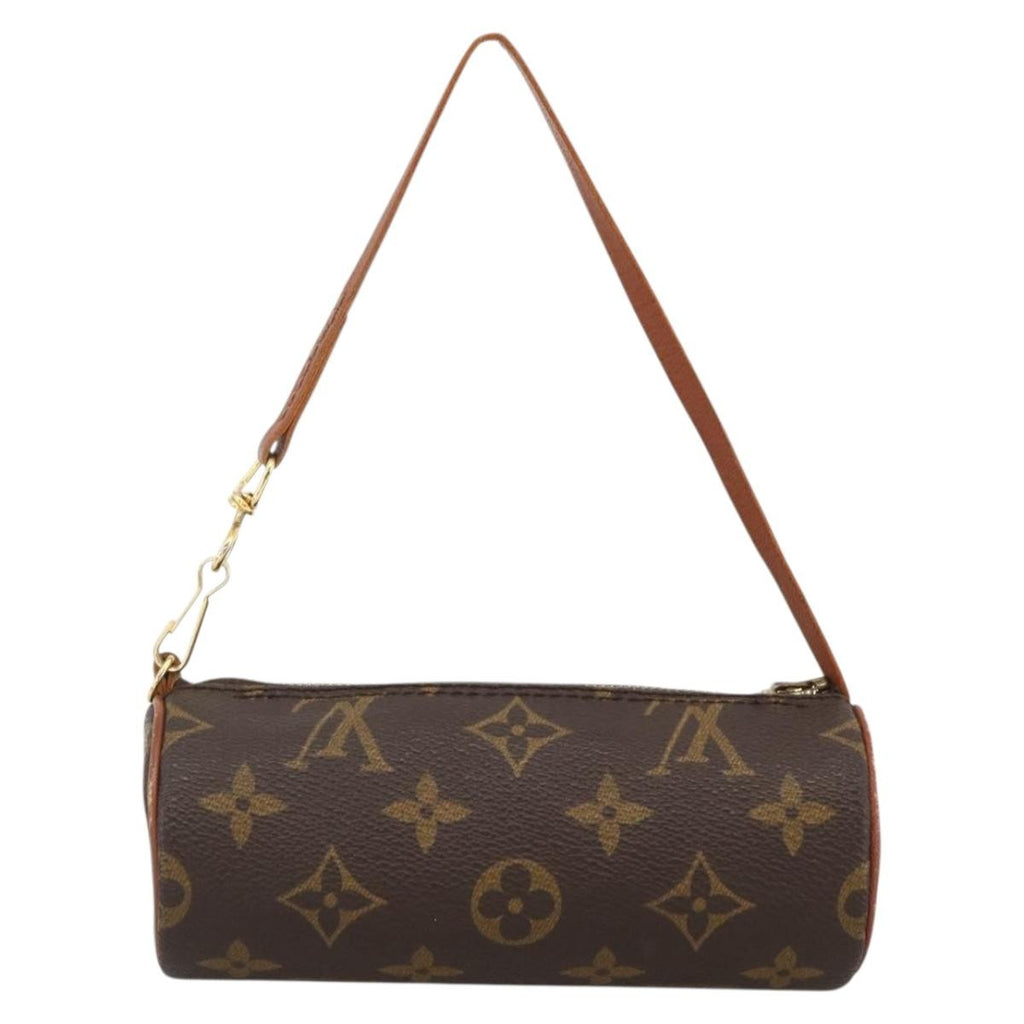 Louis Vuitton Papillon Pochette Monogram Canvas Brown Canvas Clutche & Pouche Bag (Pre-Owned)