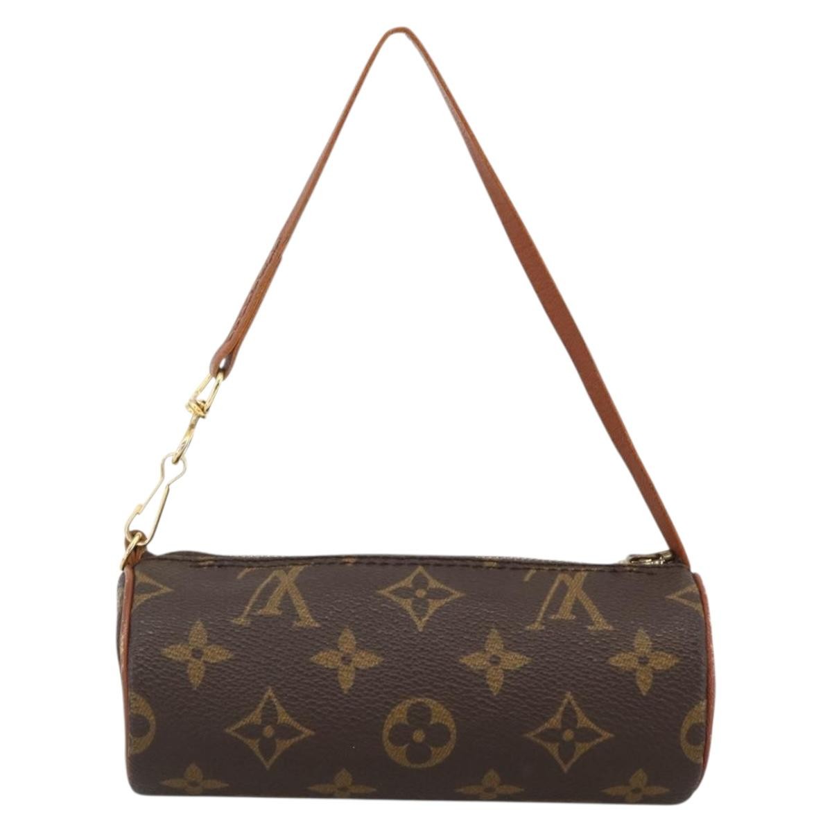 Louis Vuitton Papillon Pochette Monogram Canvas Brown Canvas Clutche & Pouche Bag (Pre-Owned)