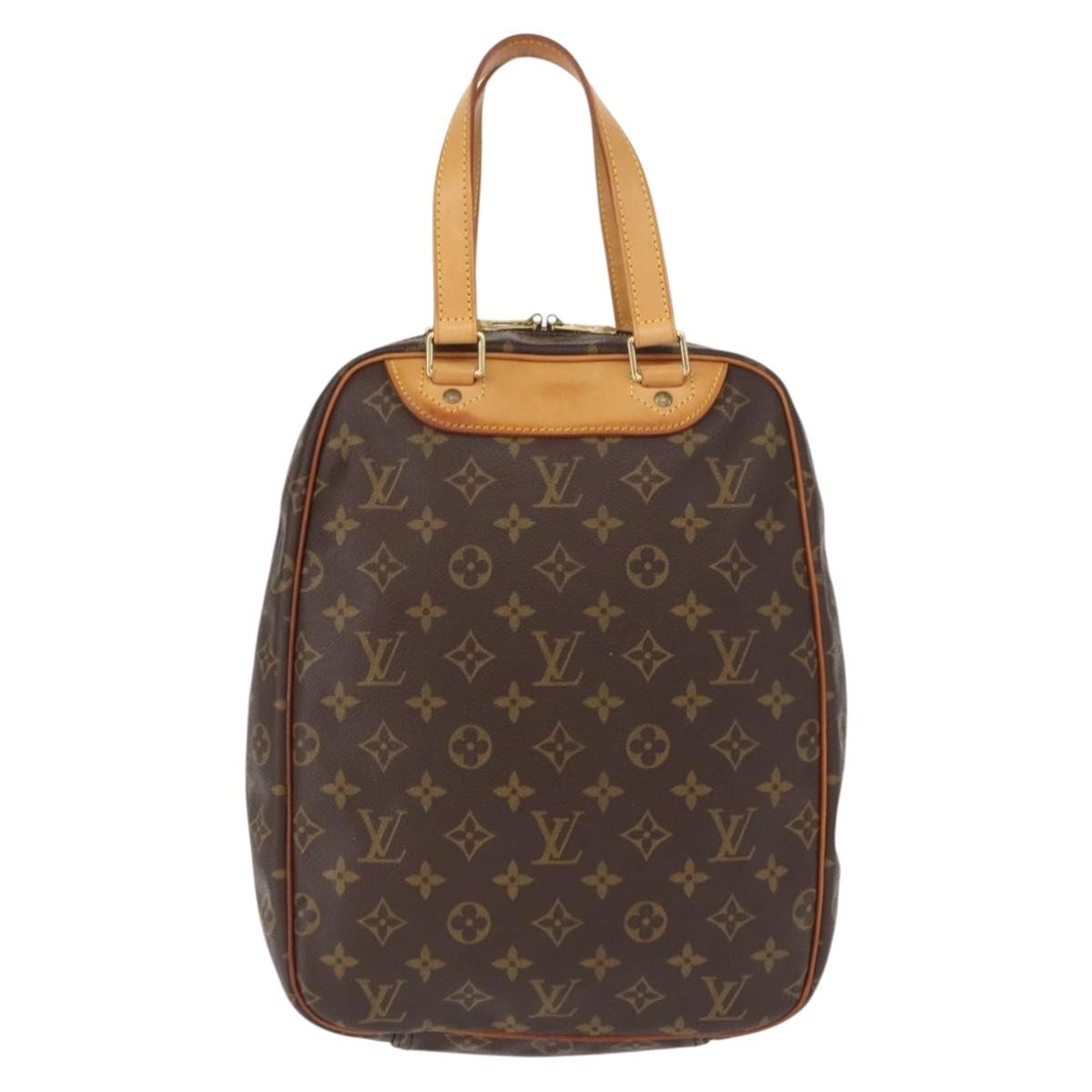 Louis Vuitton Excursion Handbag Monogram Canvas Brown Canvas Handbag (Pre-Owned)