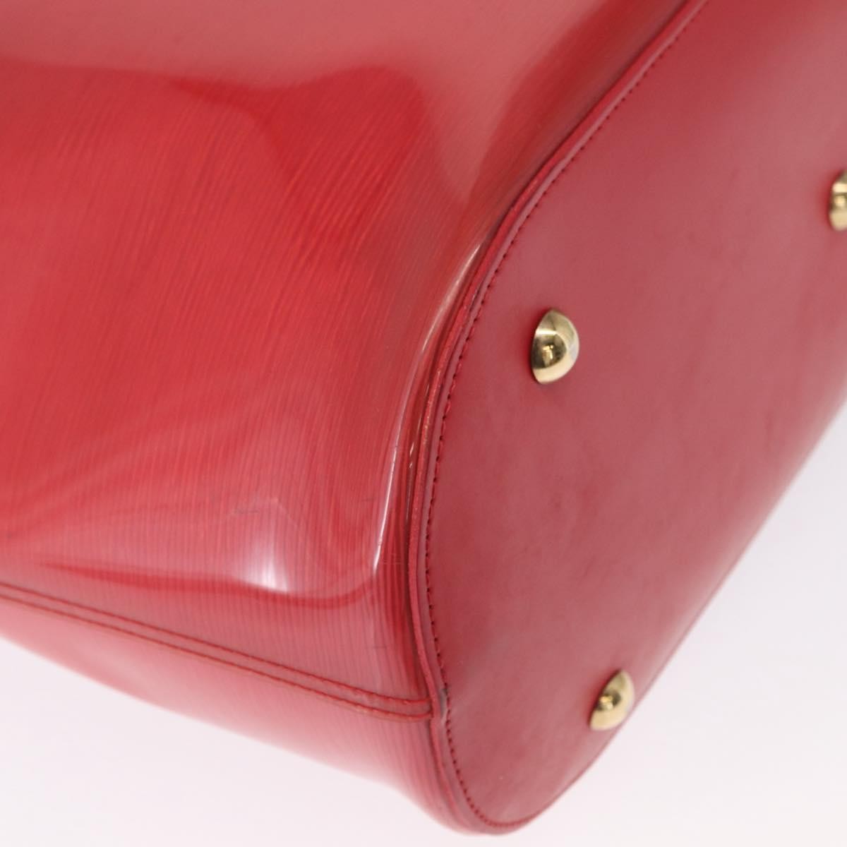 Louis Vuitton Plage Lagoon Bay Handbag Vinyl Epi Leather Red Plastic Tote Bag Bag (Pre-Owned)