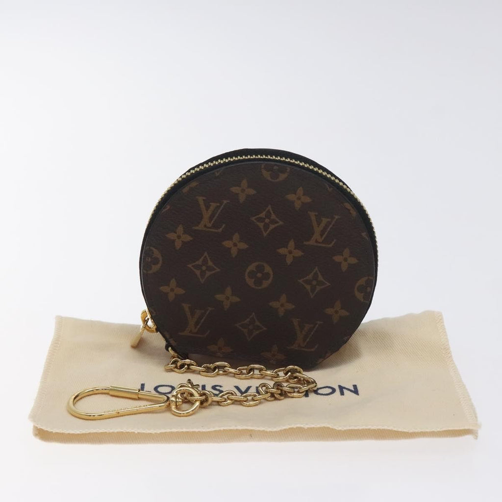 Louis Vuitton Boite Chapeau Coin Purse Monogram Canvas Brown Canvas Wallets Accessory (Pre-Owned)