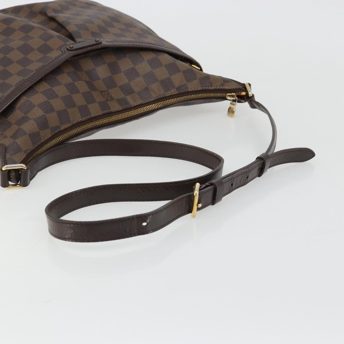 Louis Vuitton Bloomsbury Handbag Damier Brown Canvas Handbag (Pre-Owned)