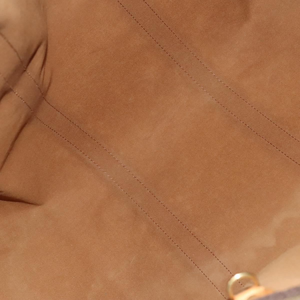 Louis Vuitton Keepall Bag Monogram Canvas Brown Canvas Travel Bag Bag (Pre-Owned)