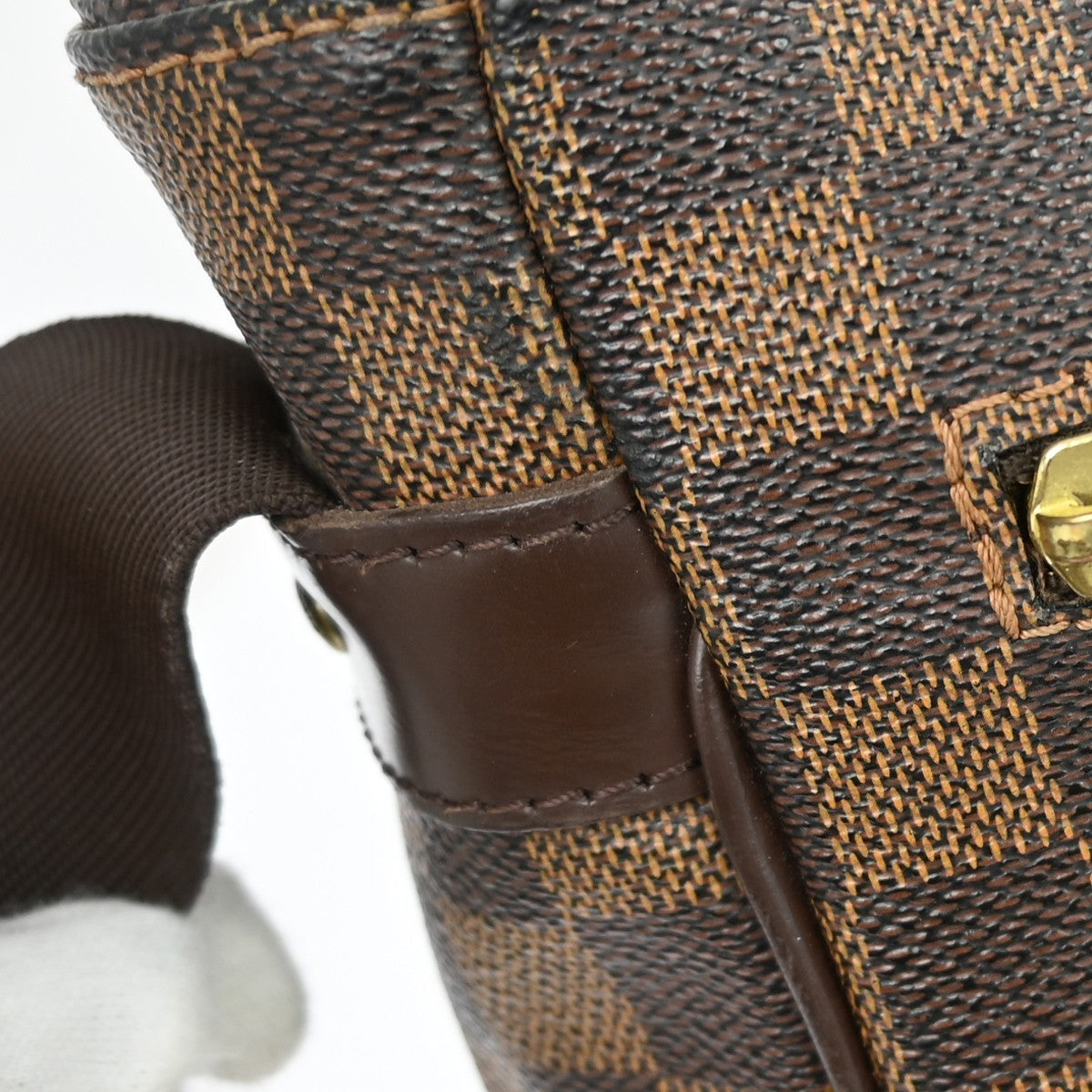 Louis Vuitton Melville Messenger Bag Damier Brown Canvas Shoulder Bag Bag (Pre-Owned)