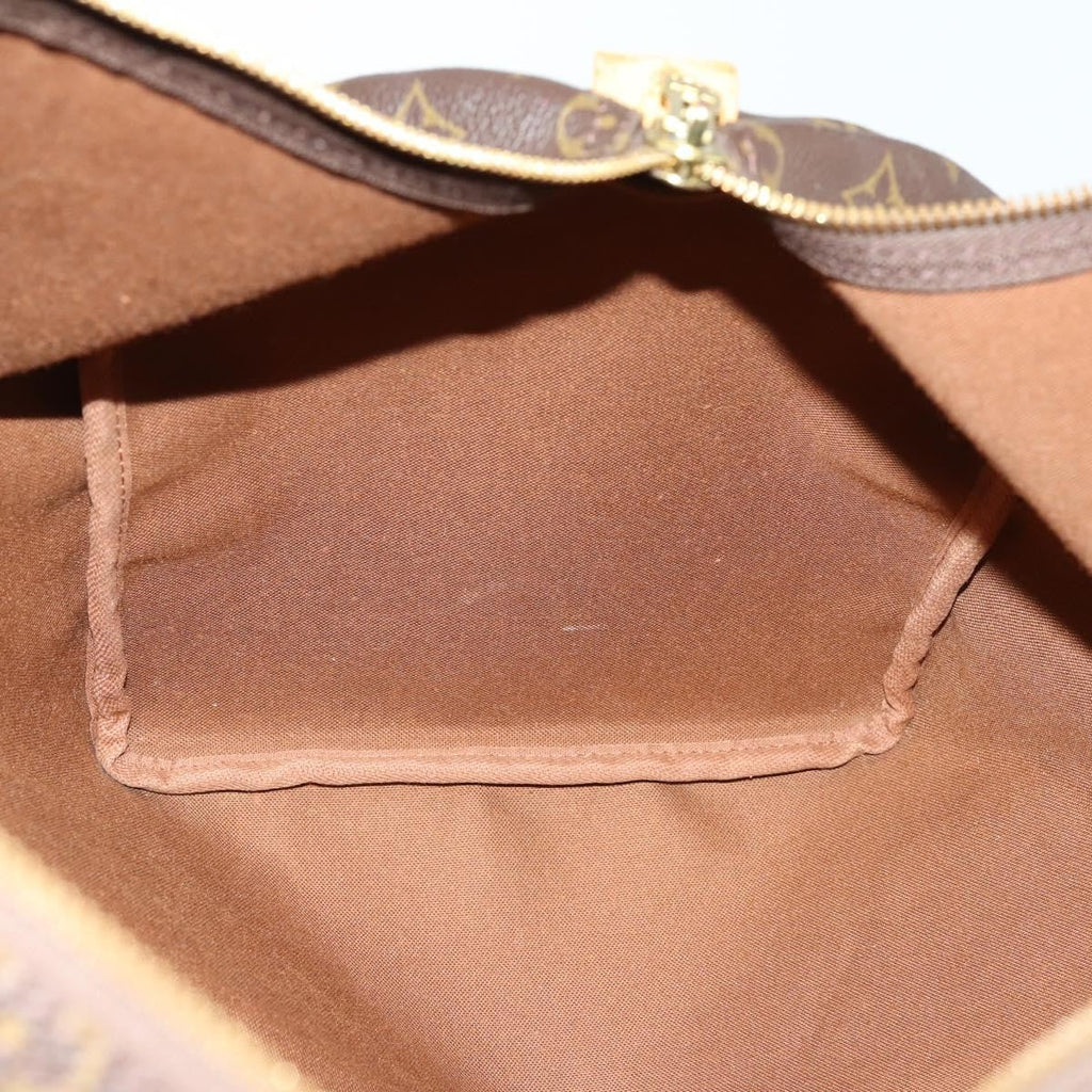 Louis Vuitton Keepall Bag Monogram Canvas Brown Canvas Travel Bag Bag (Pre-Owned)