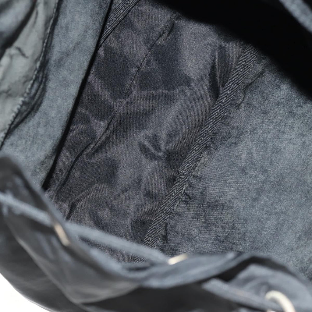 Prada Front Pocket Backpack Tessuto Black Nylon Backpack Bag (Pre-Owned)