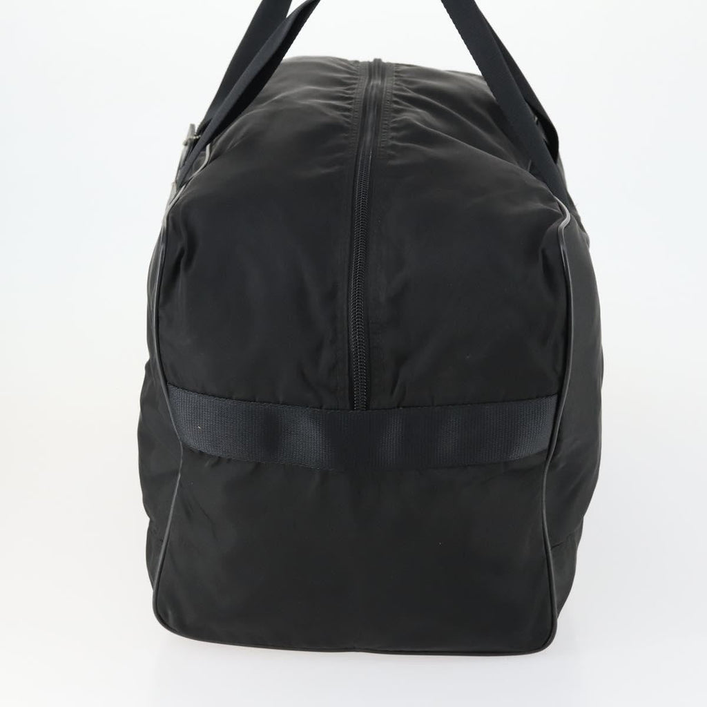 Prada Convertible Weekender Bag Tessuto Black Nylon Travel Bag Bag (Pre-Owned)
