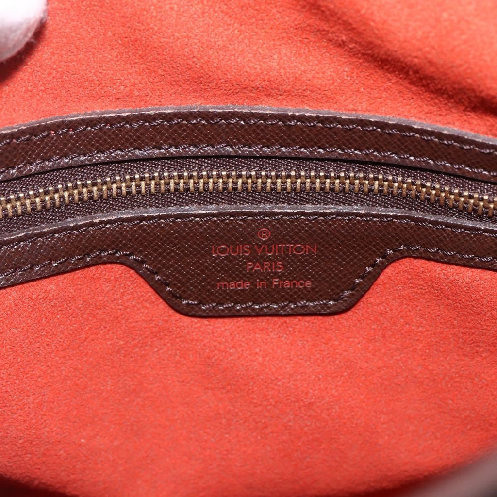 Louis Vuitton Marais Bucket Bag Damier Brown Canvas Shoulder Bag Bag (Pre-Owned)
