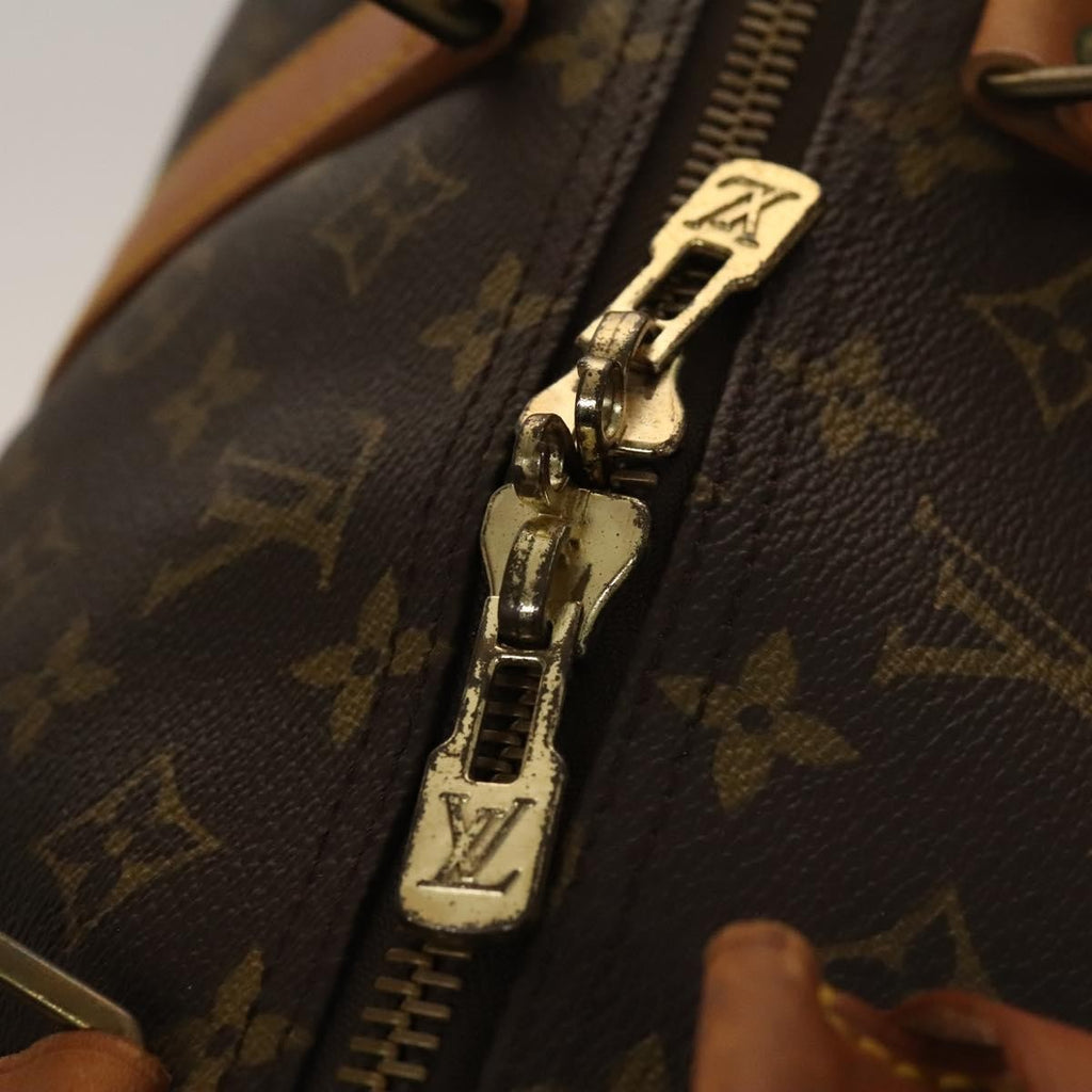Louis Vuitton Keepall Bag Monogram Canvas Brown Canvas Travel Bag Bag (Pre-Owned)