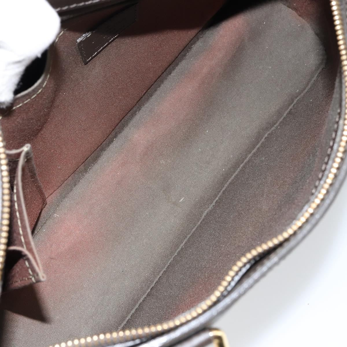 Louis Vuitton Lucille Handbag Mini Lin Khaki Canvas Handbag (Pre-Owned)