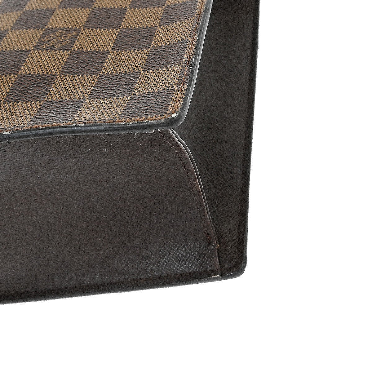 Louis Vuitton Venice Sac Plat Bag Damier Brown Canvas Tote Bag Bag (Pre-Owned)