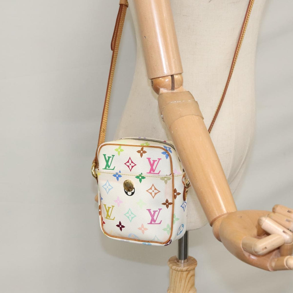 Louis Vuitton Rift Handbag Monogram Multicolor White Canvas Shoulder Bag Bag (Pre-Owned)