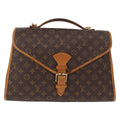 Louis Vuitton Beverly Briefcase Monogram Canvas Brown Canvas Briefcase Bag (Pre-Owned)