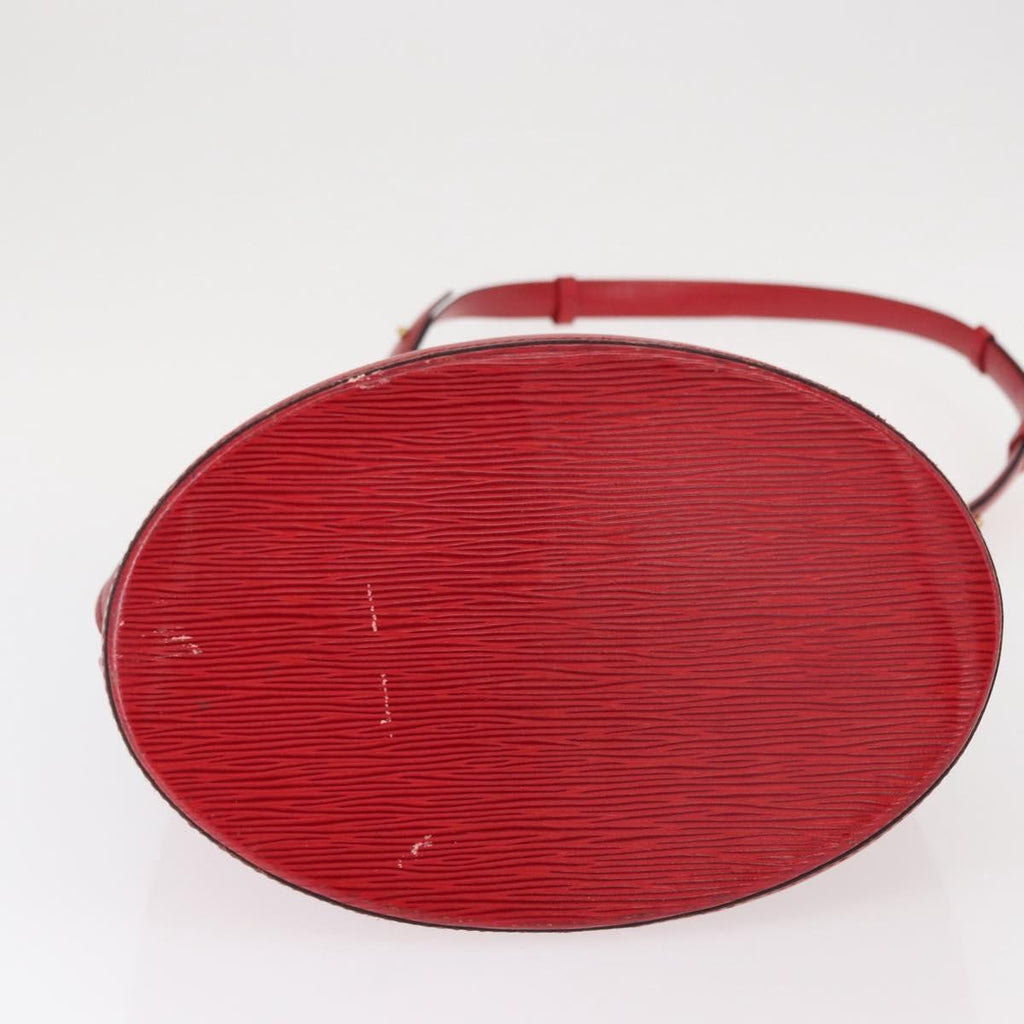 Louis Vuitton Cluny Shoulder Bag Epi Leather Red Leather Shoulder Bag Bag (Pre-Owned)