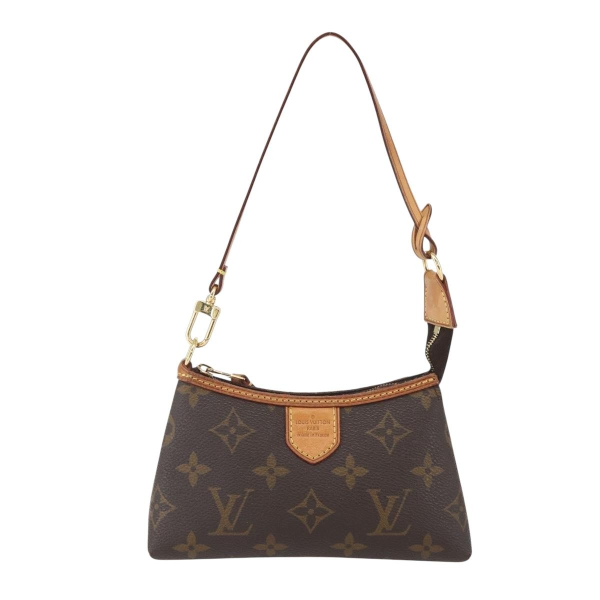 Louis Vuitton Delightful Pochette Monogram Canvas Brown Canvas Clutche & Pouche Bag (Pre-Owned)