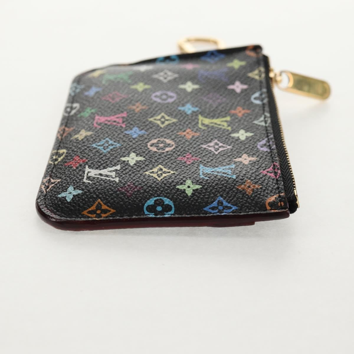 Louis Vuitton Pochette Clés Nm Monogram Multicolor Canvas Black Canvas Wallets Accessory (Pre-Owned)