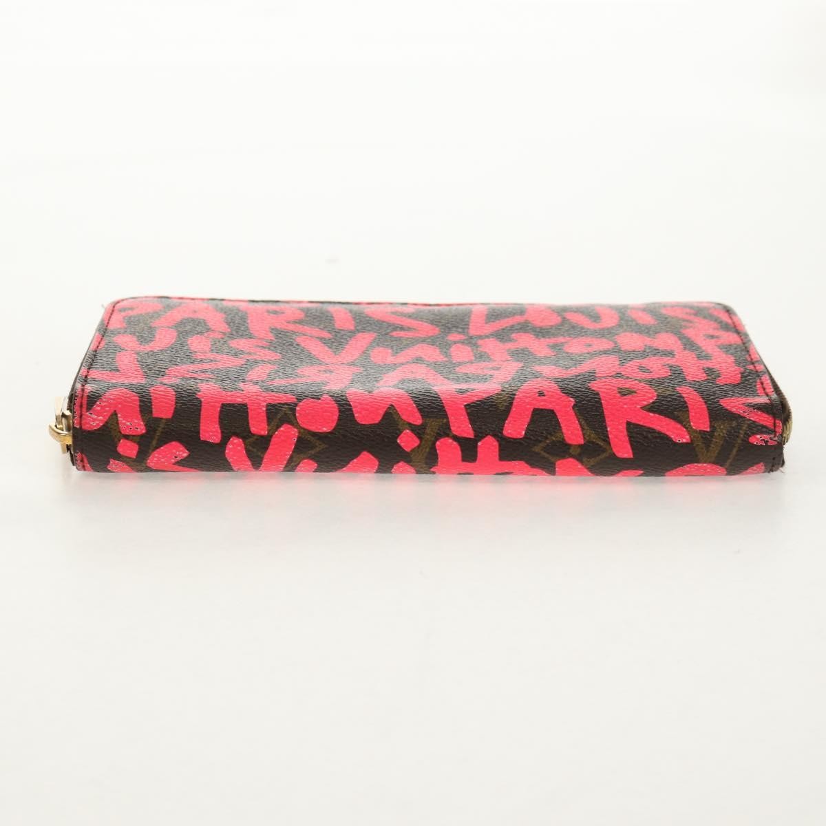 Louis Vuitton Zippy Wallet Canvas Pink Canvas Wallets Accessory (Pre-Owned)