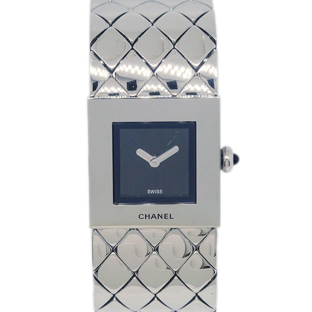 Chanel Matelasse Quartz Watch Stainless Steel Watch (Pre-Owned)