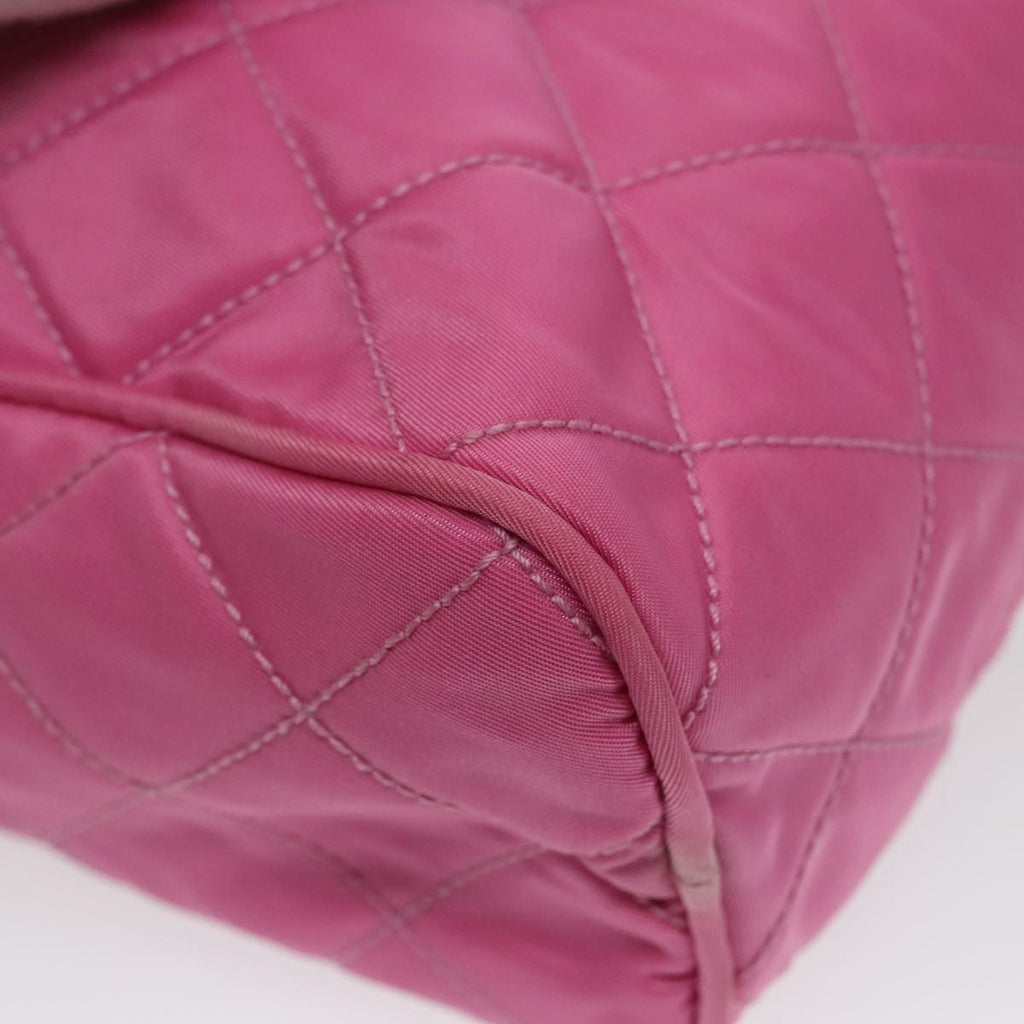Prada Toiletry Pouch Tessuto Pink Nylon Clutche & Pouche Bag (Pre-Owned)