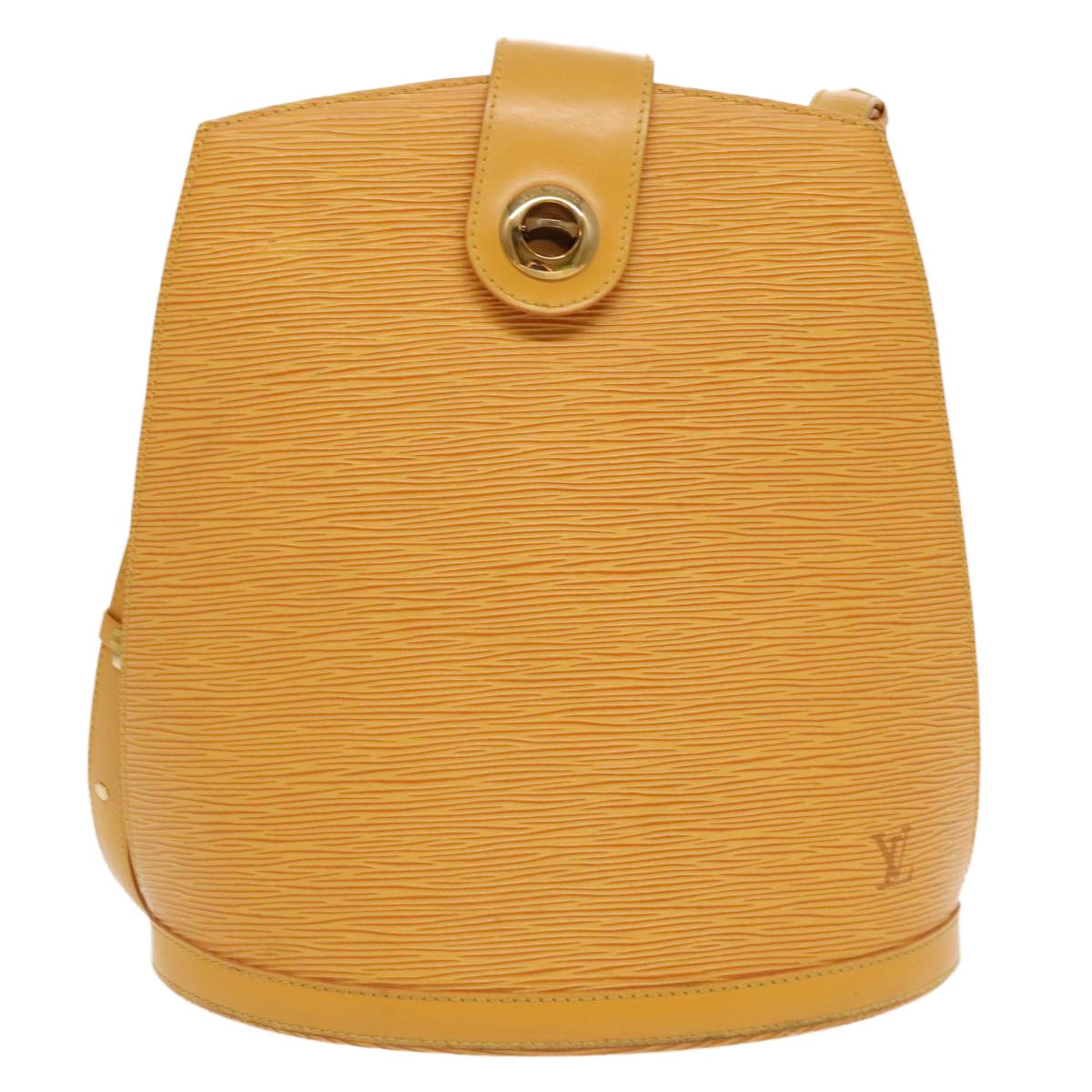 Louis Vuitton Cluny Shoulder Bag Epi Leather Yellow Leather Shoulder Bag Bag (Pre-Owned)