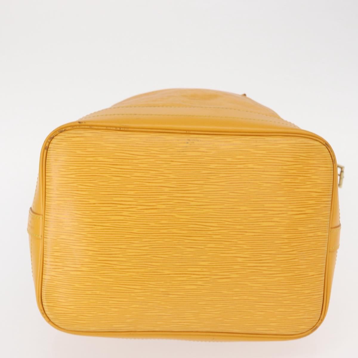 Louis Vuitton Noe Handbag Epi Leather Yellow Leather Shoulder Bag Bag (Pre-Owned)