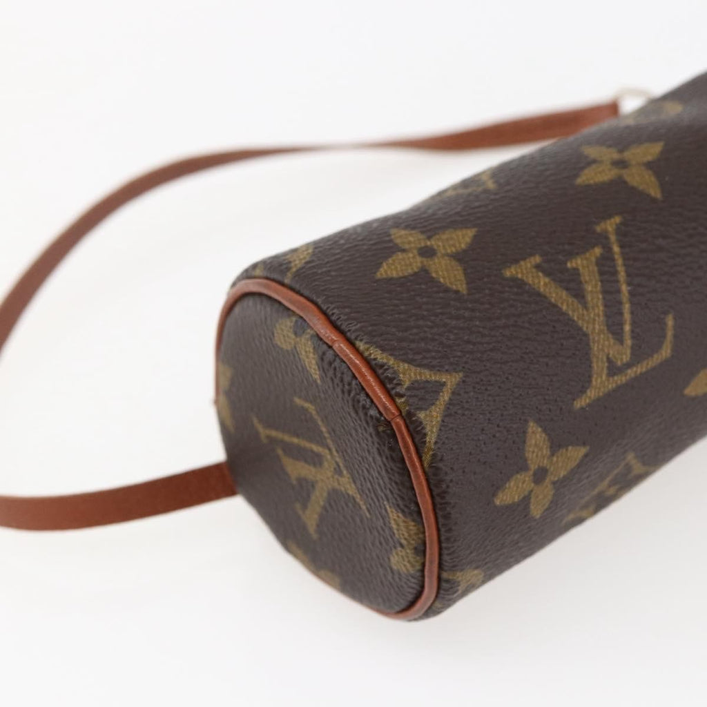 Louis Vuitton Papillon Pochette Monogram Canvas Brown Canvas Clutche & Pouche Bag (Pre-Owned)
