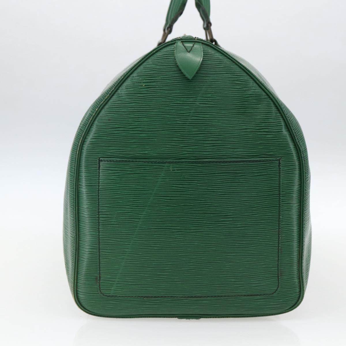 Louis Vuitton Keepall Bag Epi Leather Green Epi Leather Travel Bag Bag (Pre-Owned)